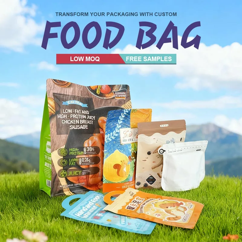 Biodegradable dried fruit and nut packaging bags