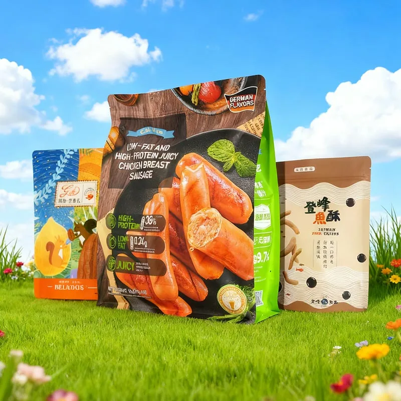 Speciaal gevormde kattenvoerverpakkingszakken